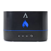 Activa Flame Aroma Diffuser & Humidifier (250mL) Mesmerizing Cold Flame Effect! Simple Exclusive Black